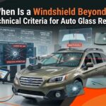 When Is a Windshield Beyond Repair? Technical Criteria for Auto Glass Replacement