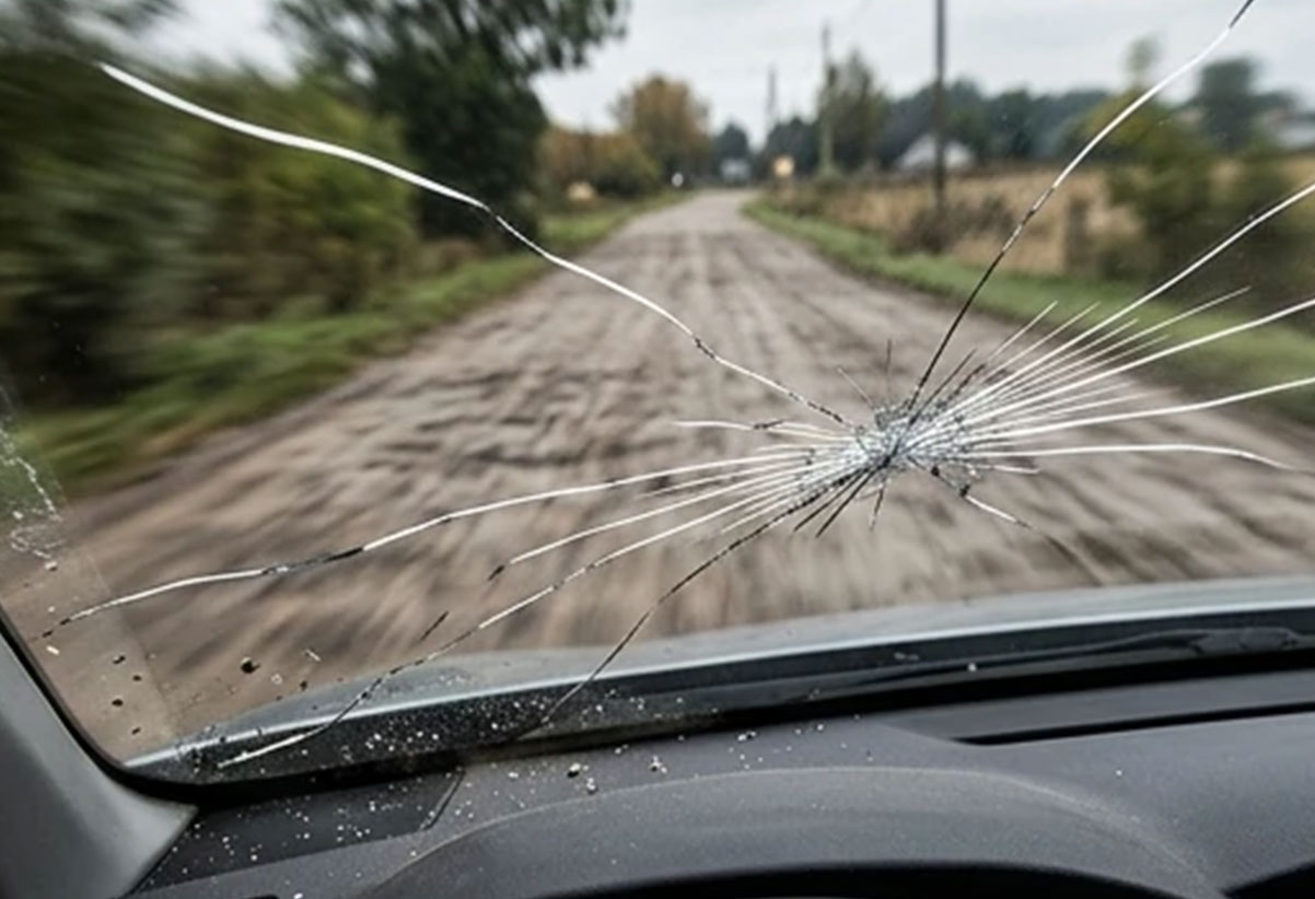 Windshield Crack Spread?
